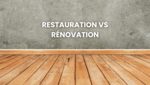 Restauration vs Rénovation d'un parquet ancien
