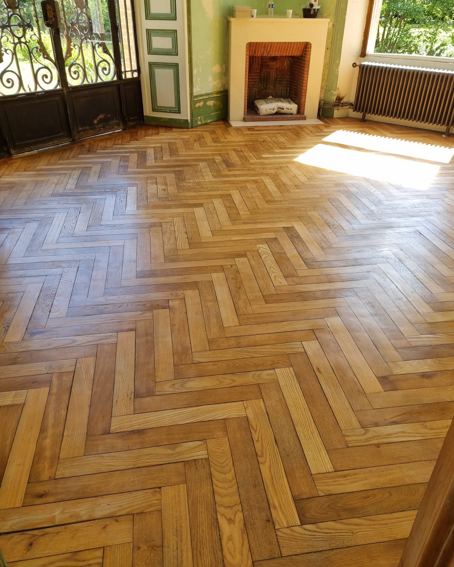 poncage de parquet à rouen