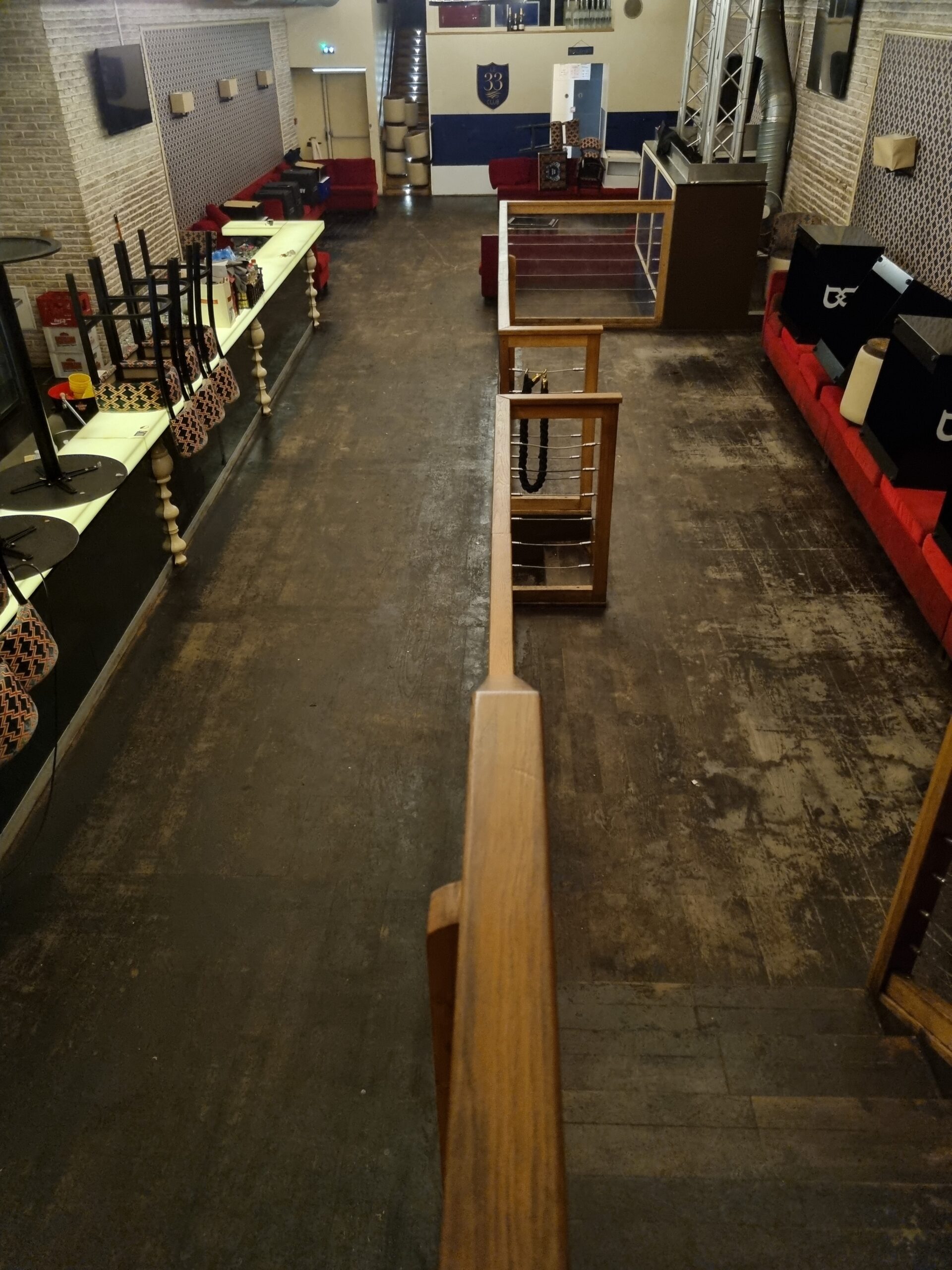 Parquet chêne noir la clinique du sol